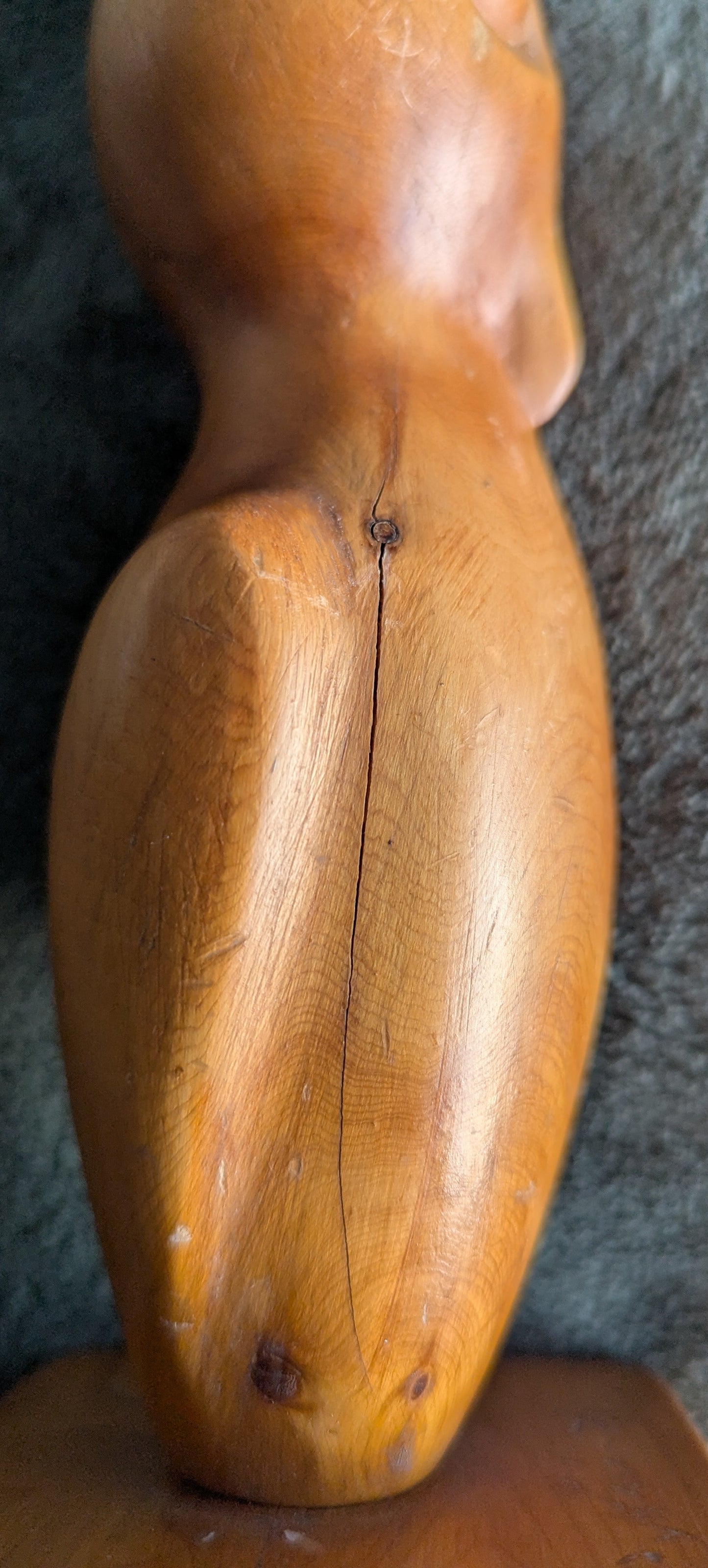 Sakari Pykäkä - Puuveistos / Pöllö (Signeerattu, 1978)