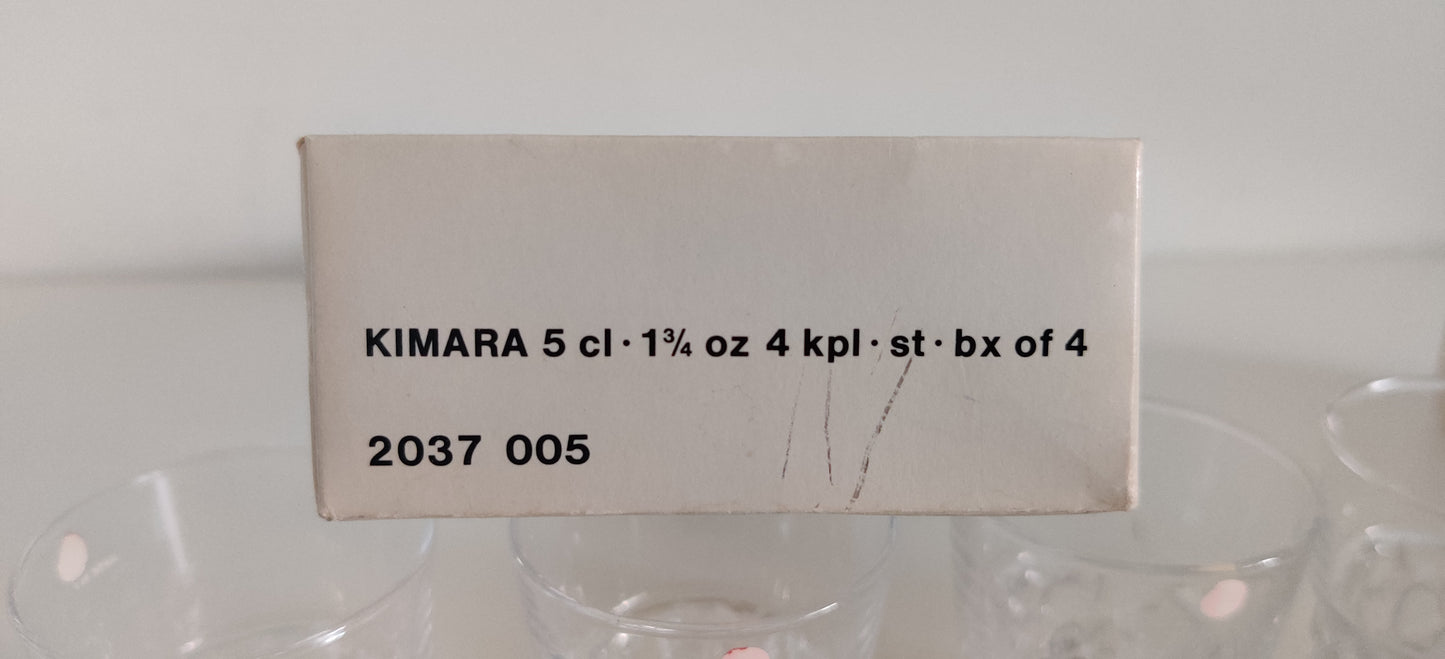 Iittala Kimara Snapsilasi (4kpl Alk. Pakkauksessa)