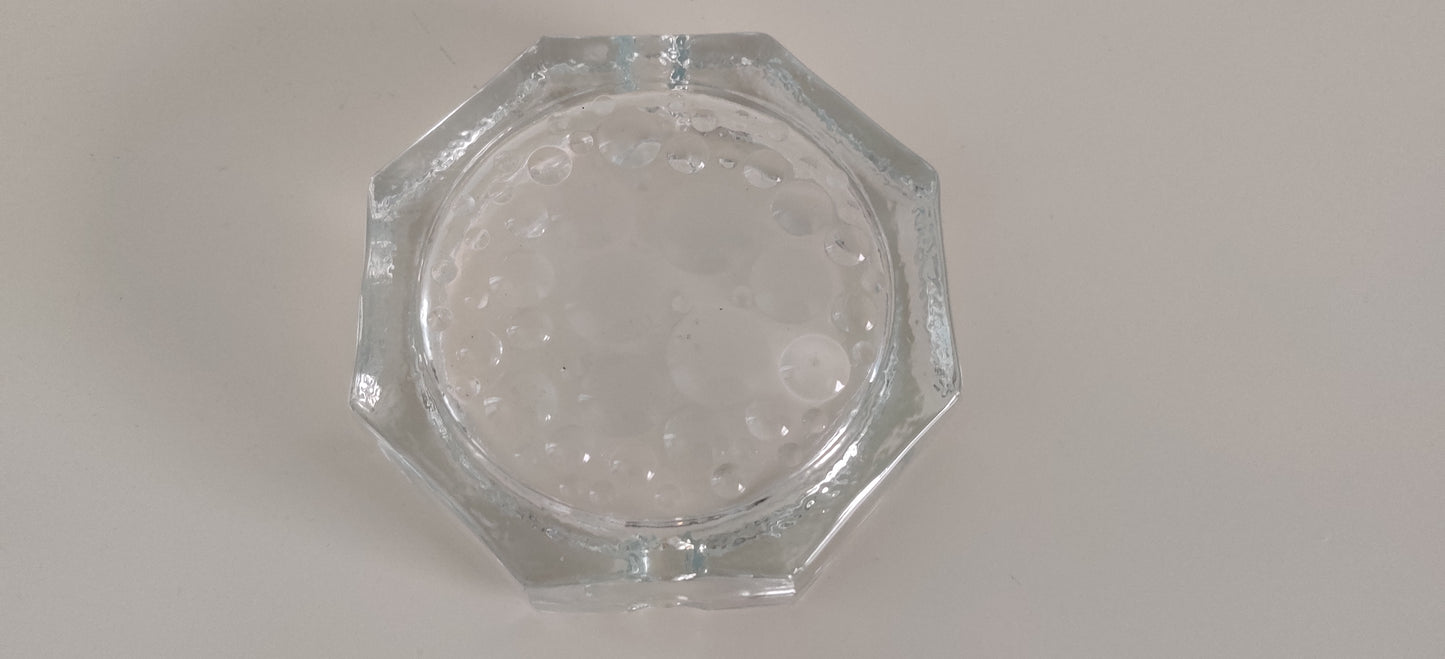 Riihimäen Lasi - Stella Polaris Tuhka-astia (1968-1973, Nanny Still)