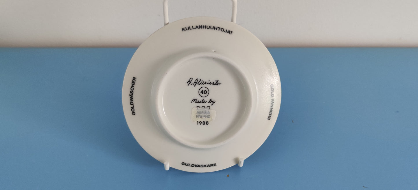 Arabia - Kullanhuuhtojat Seinälautanen (Andreas Alariesto)