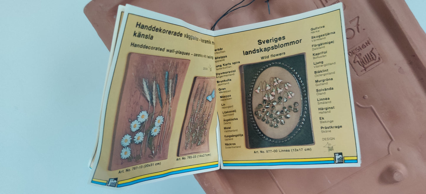 Jie Gantofta - Ohra / Hordeum Vulgare Seinälaatta (Aimo Nietosvuori)