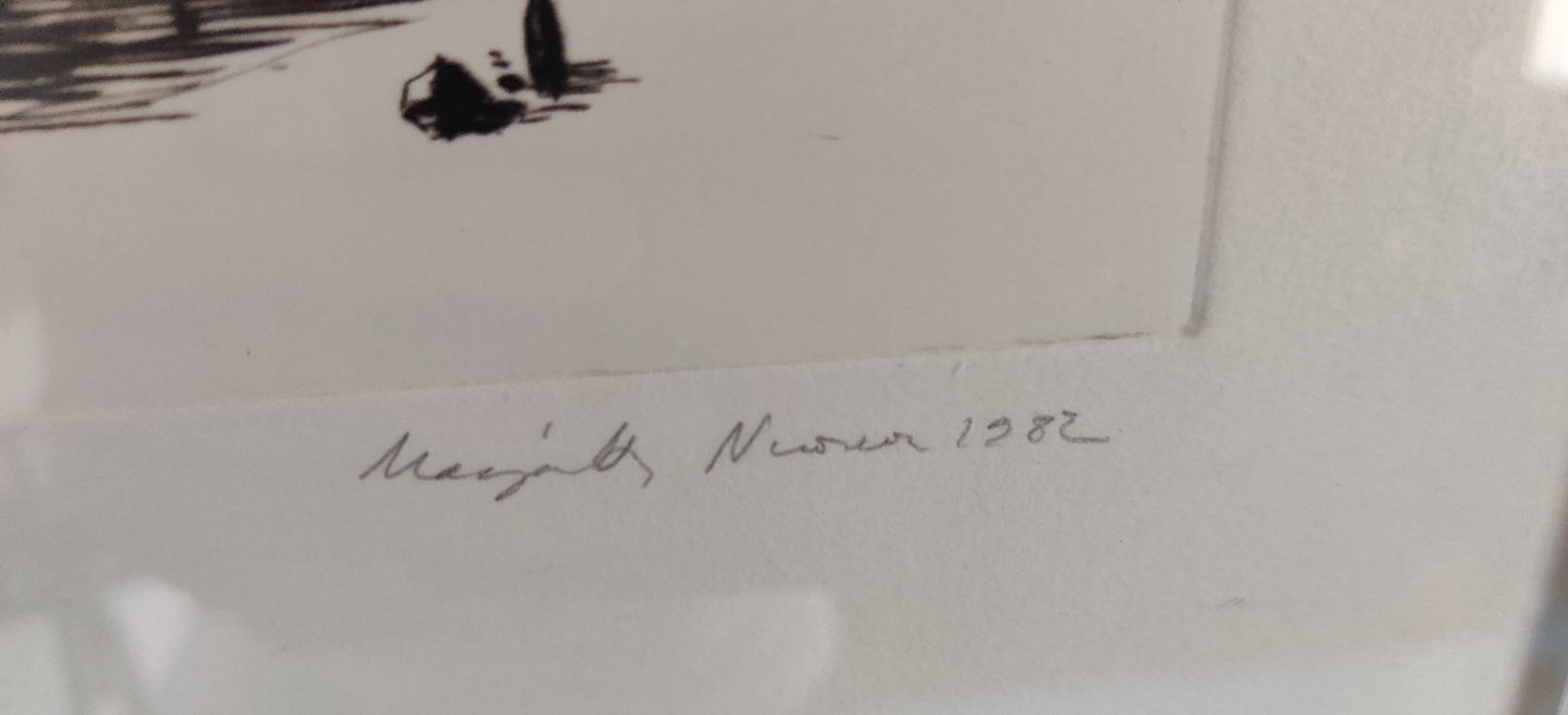 Marjatta Nuoreva - Vuori II (Sign. Grafiikka 1982)