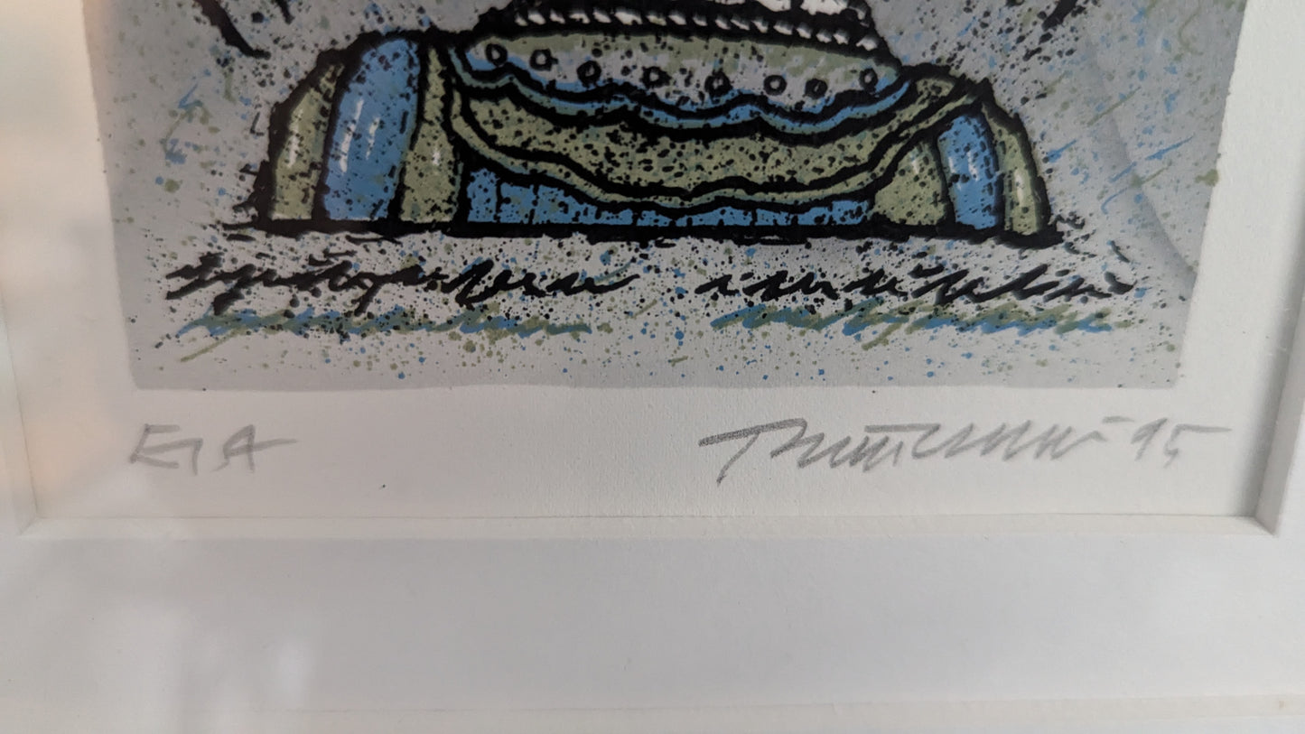 Raimo Kanerva - Signeerattu Grafiikka (1995)