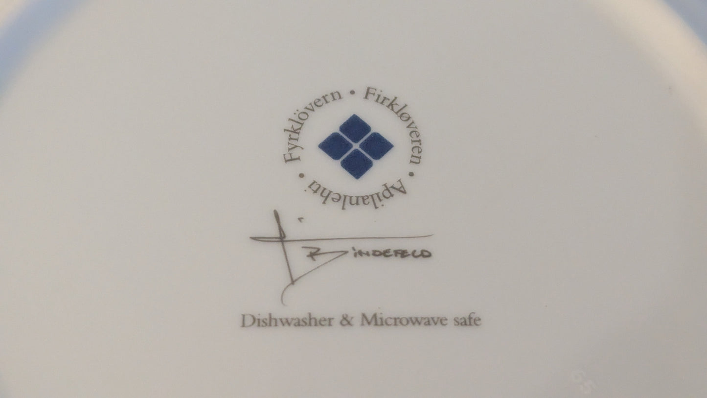 Fyrklövern / Apilanlehti - Aspvik Alkuruokalautanen / Salaattilautanen (2kpl)