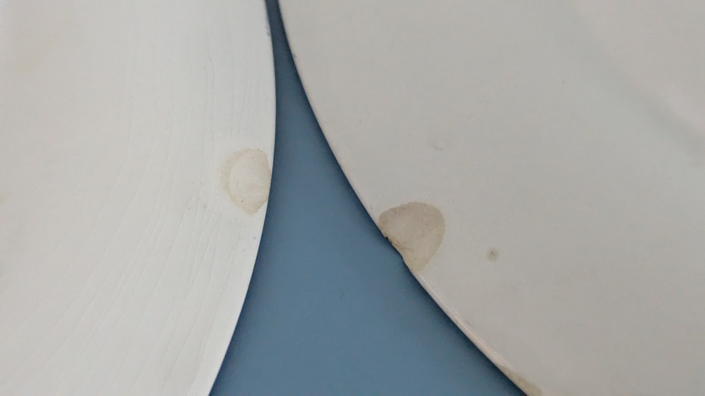 English Ironstone Pottery - Old Willow Ruokalautanen (8kpl, 1970-1973)