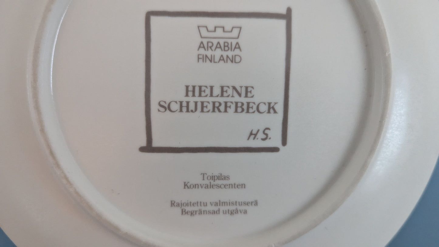 Arabia Toipilas Seinälautanen (Helene Schjerfbeck)