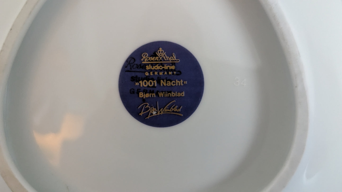 Rosenthal Tuhat ja Yksi Yötä Seinälautanen (Björn Wiinblad)