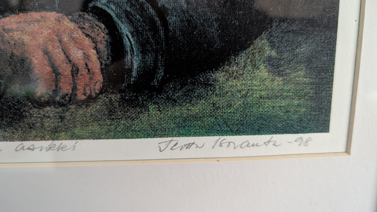 Terttu Isoranta - Ylälaatikon Asukki (Signeerattu Grafiikka 1998)