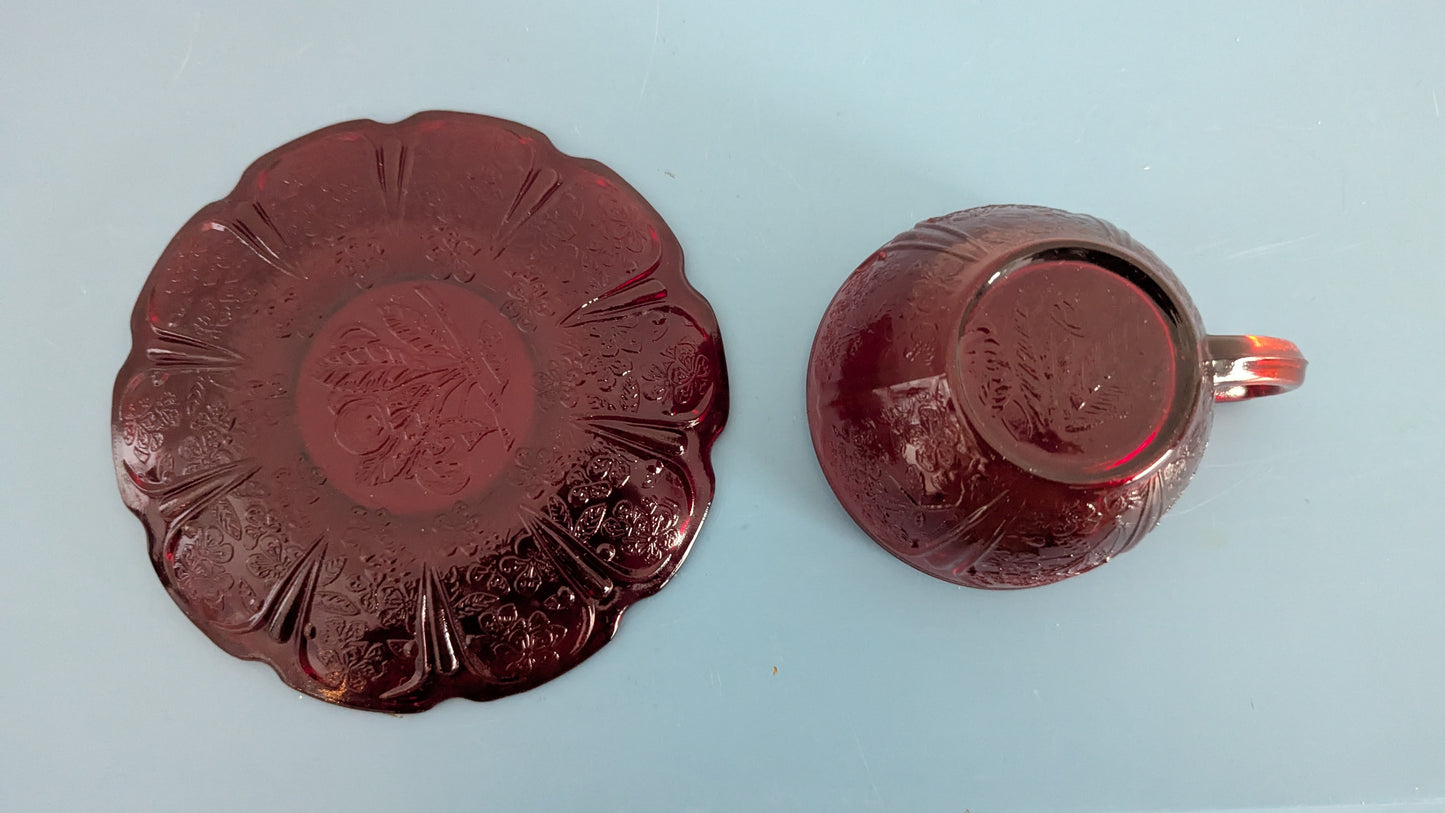 Jeannette - Cherry Blossom Kahvikuppi ja Tassi (1930-1939)