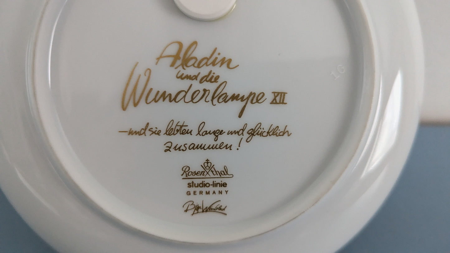 Rosenthal - Aladdin XII Seinälautanen (1983, Björn Wiinblad)