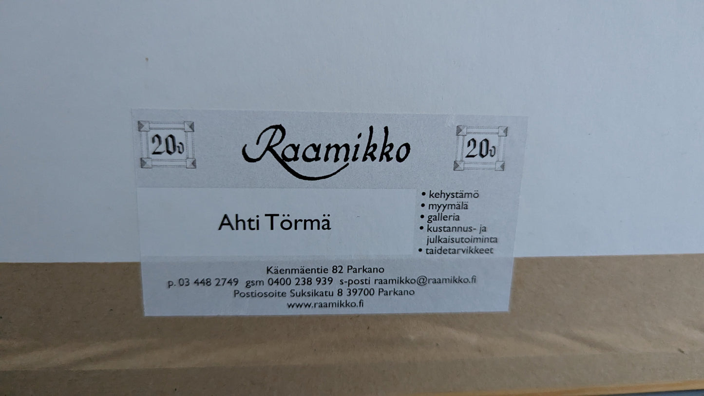 Signeerattu Grafiikka Vuodelta 1996