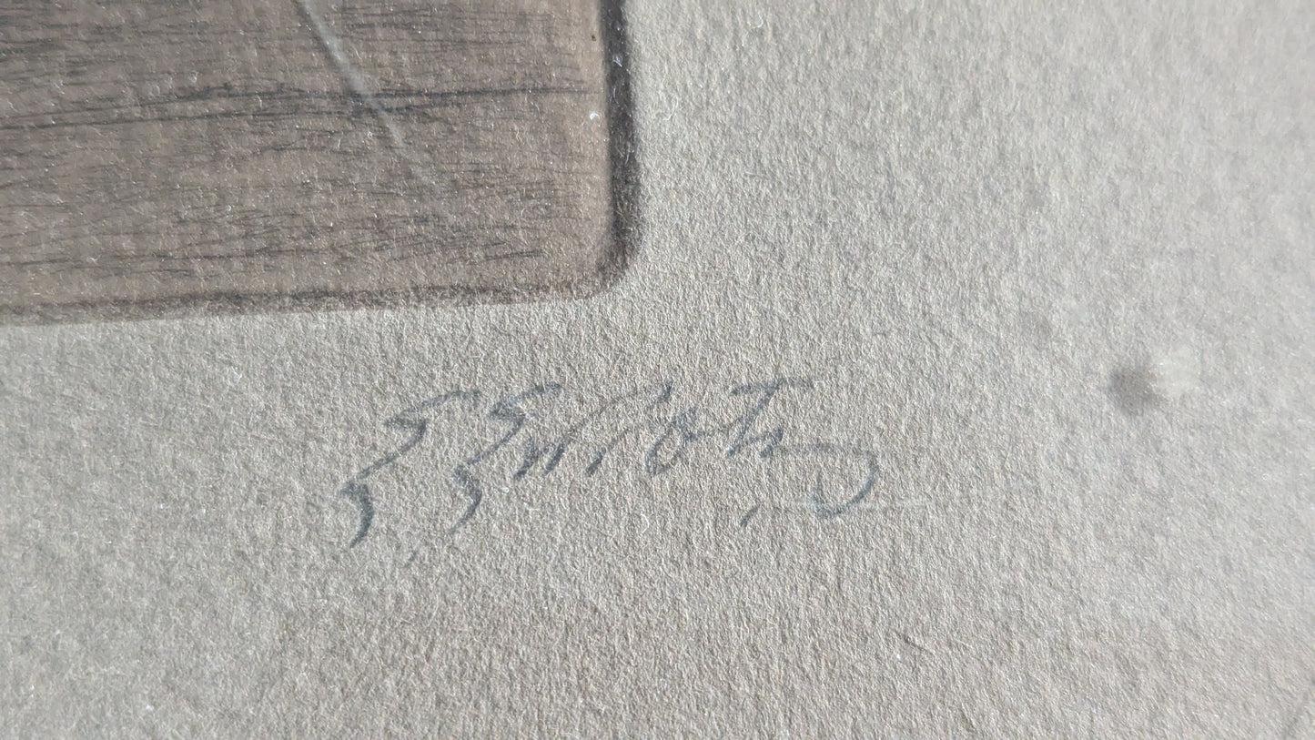 Erik Enroth - Waldemarsudde (Signeerattu Etsaus)