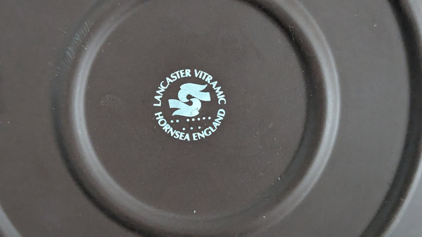 Hornsea Pottery - Prinssi Charles ja Lady Diana Seinälautanen (1981)