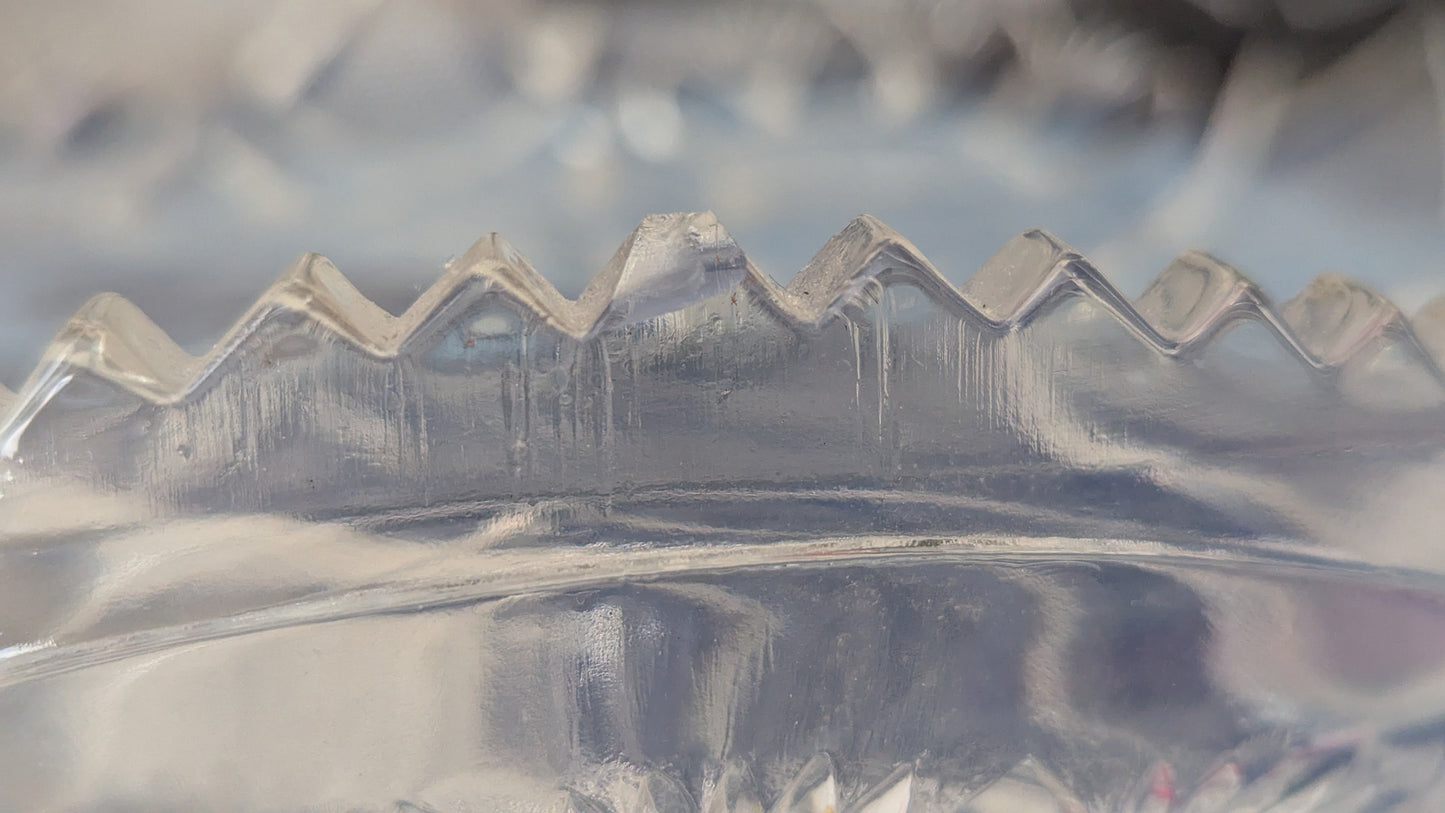 Nuutajärvi 51.4 Tarjoiluvati / Tarjoilukulho (1920-luku, Nuutajärvi Tekstillä)