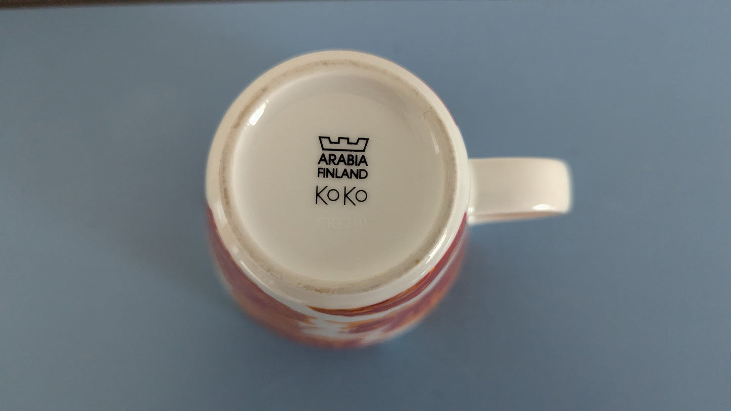 Arabia KoKo Roses Kahvikuppi / Muki / Kuppi (2011-2013)