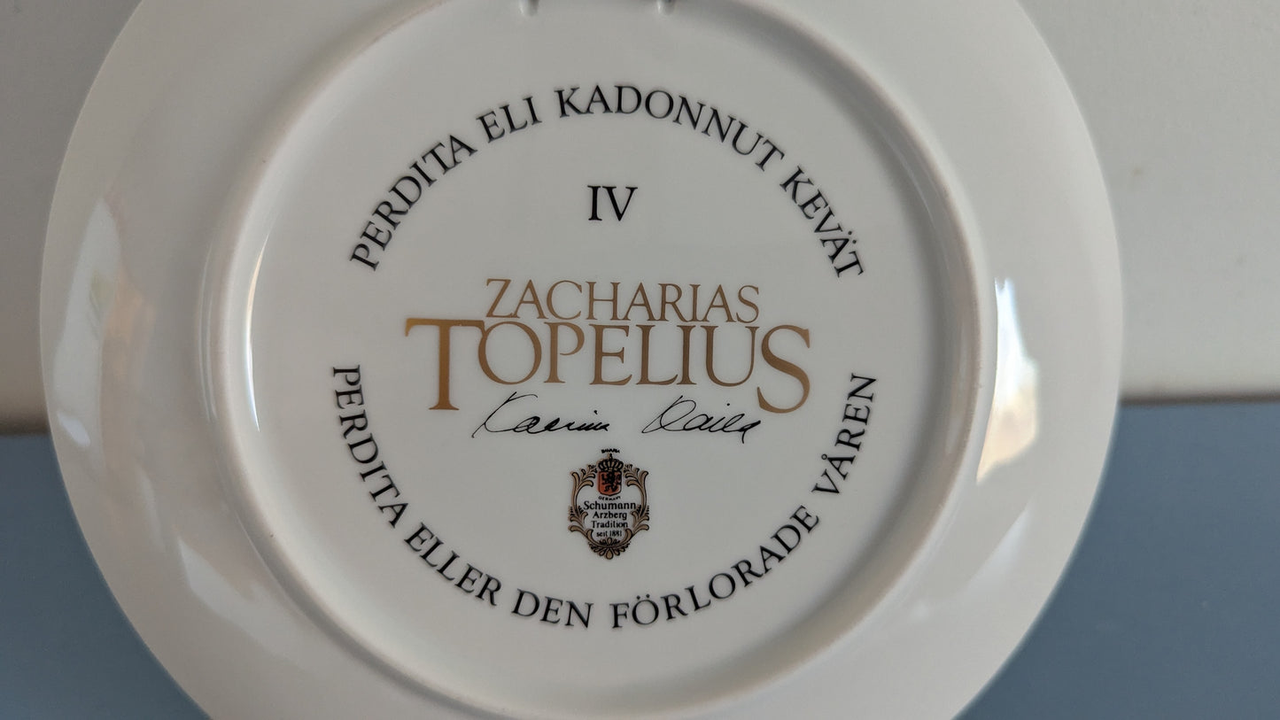 Zacharias Topelius - Perdita Eli Kadonnut Kevät Seinälautanen