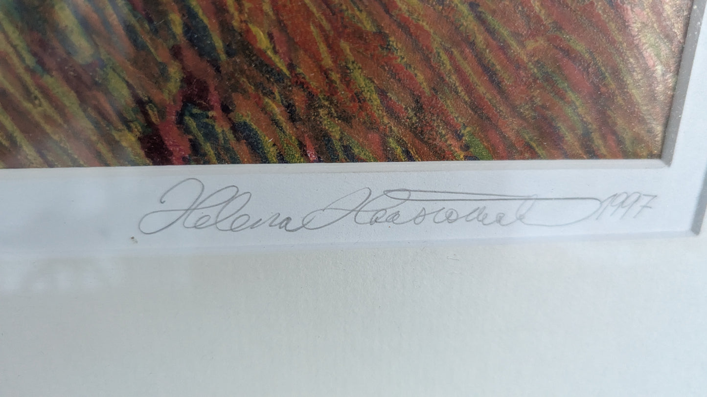 Helena H...- Signeerattu Grafiikka (Numeroitu 1/1, 1997)