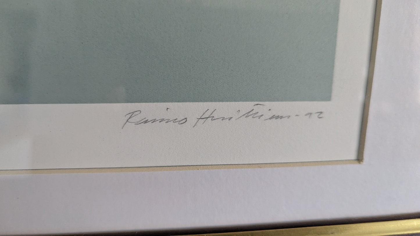 Raimo Huittinen - Kesä (Signeerattu Grafiikka 1992)