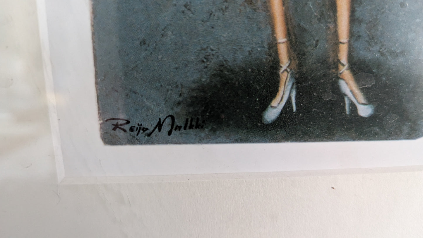 Reijo Malkki - Signeerattu Grafiikka