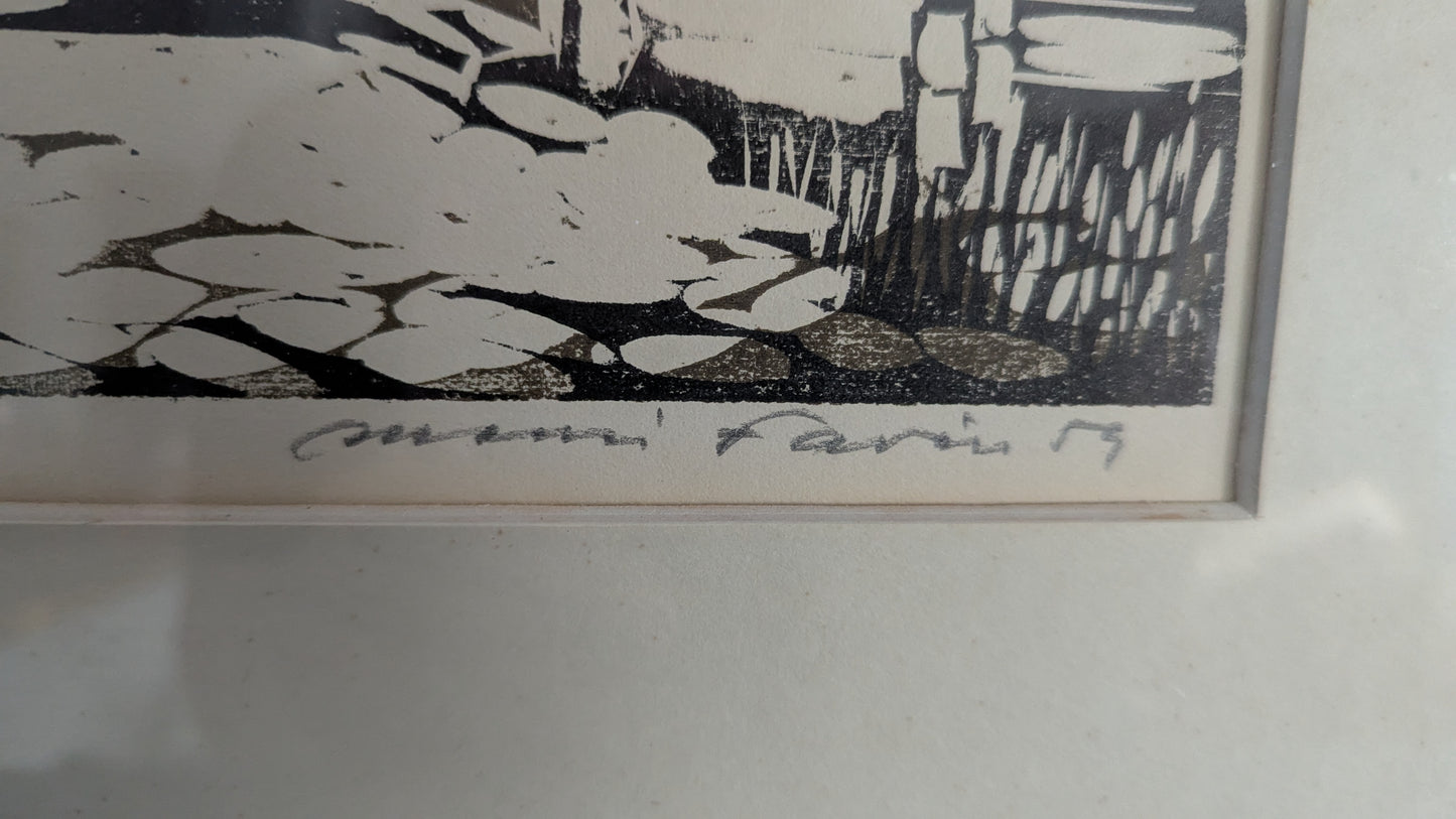 Mauri Favén - Signeerattu Puupiirros (1959)