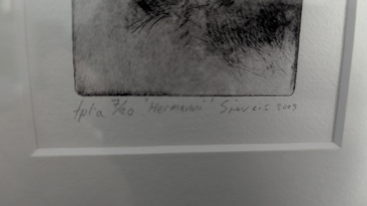 Joel Sievers - Hermanni (Signeerattu Grafiikka, 2009)