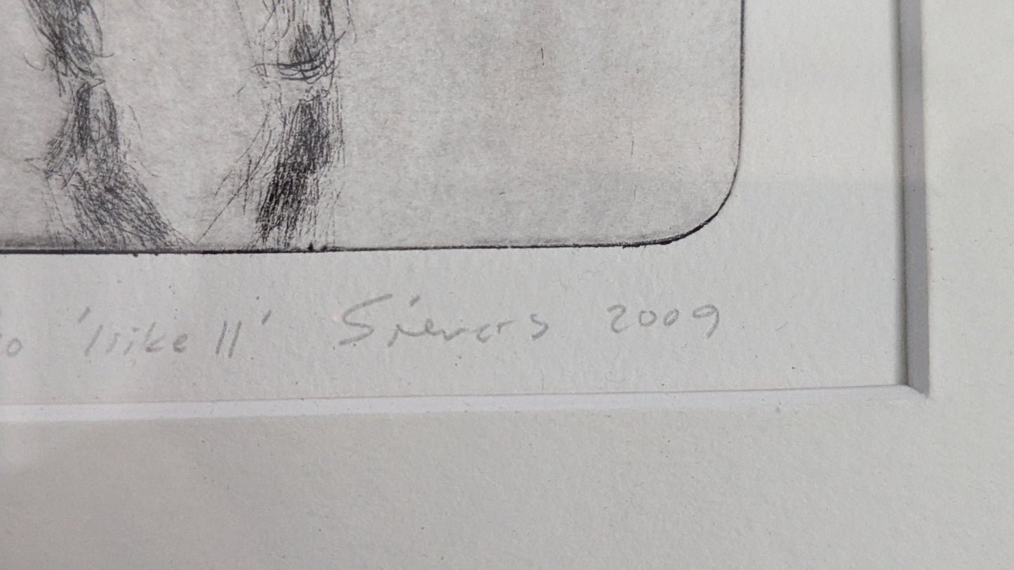 Joel Sievers - Liike II (Signeerattu Grafiikka, 2009)
