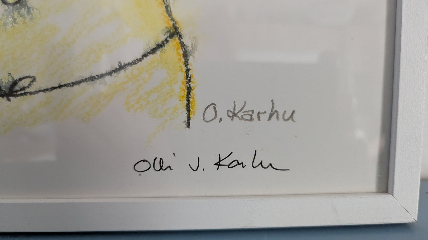 Olli J. Karhu - Signeerattu grafiikka (Numeroitu 2/30)