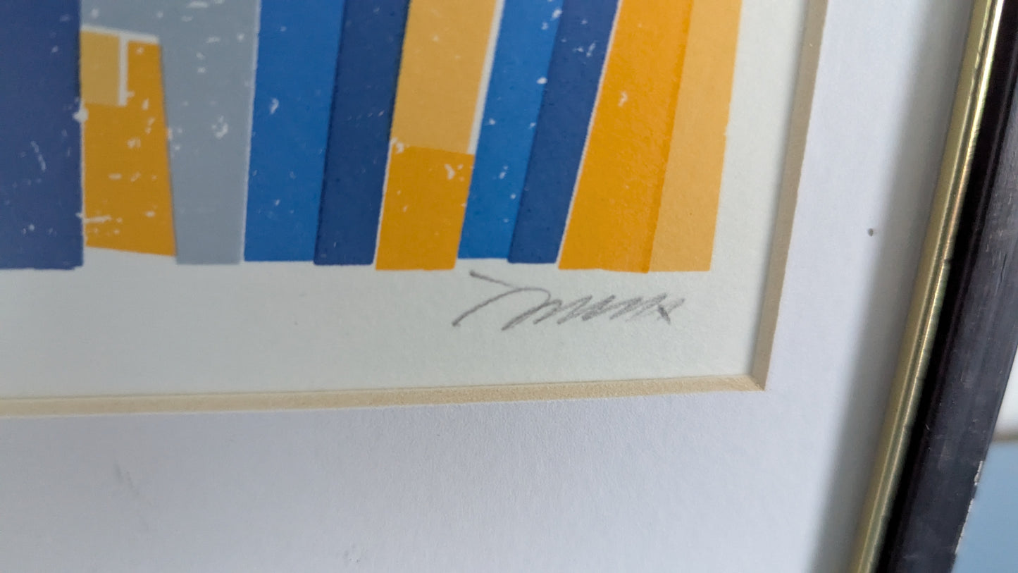 Signeerattu Hiljaisuus II Niminen Grafiikka