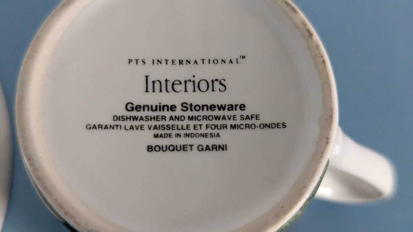 PTS International / Interiors - Bouquet Garni Mokka-astiasto Neljälle (8-Osainen)