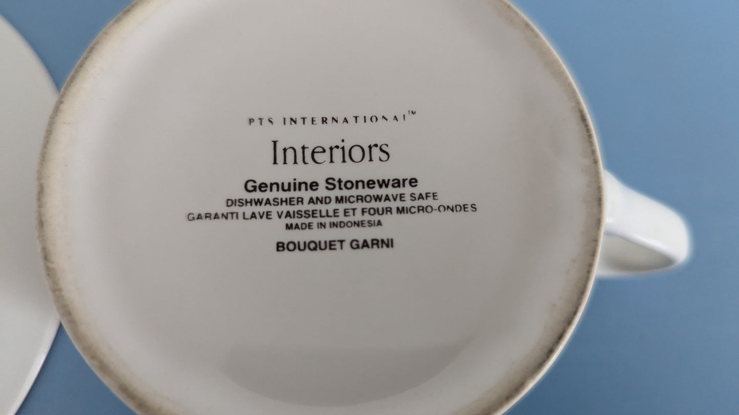 PTS International / Interiors - Bouquet Garni Kahviastiasto Neljälle (8-Osainen)