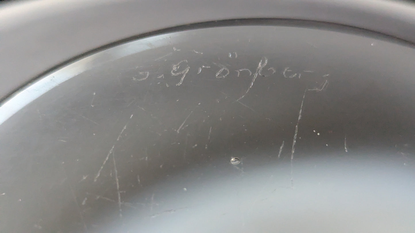 Kumela 3100 Kulho / Malja / Taidelasimalja (1964-1968, Sign. Sulo Grönberg)