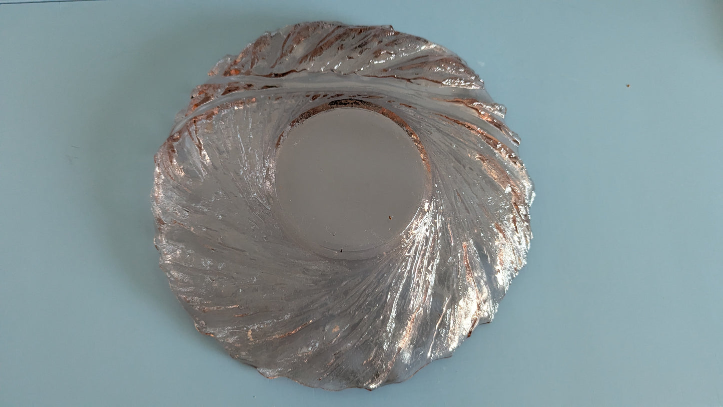 Riihimäen Lasi Ultra Vati / Tarjoiluvati (1985-1988, Pertti Kallioinen)