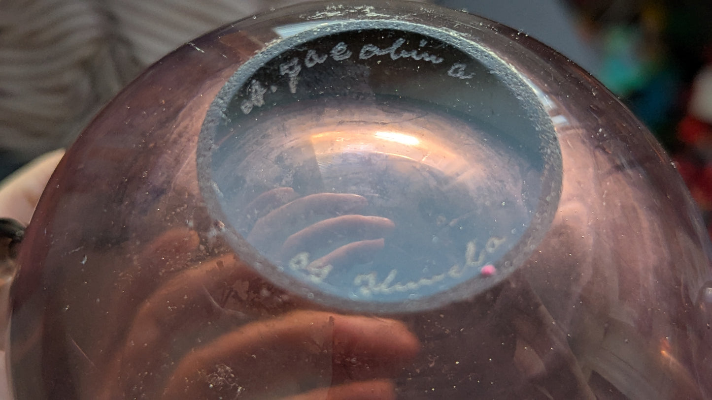 Kumela - Maljakko (1950-1960-luku, Signeerattu, Armando Jacobino)