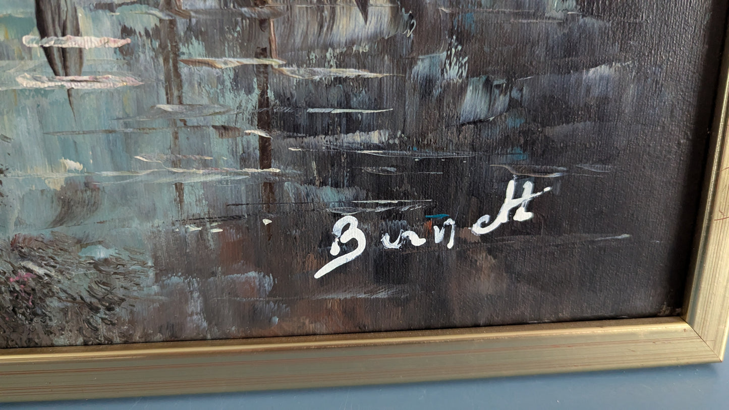 Bunett - Signeerattu Öljyvärimaalaus