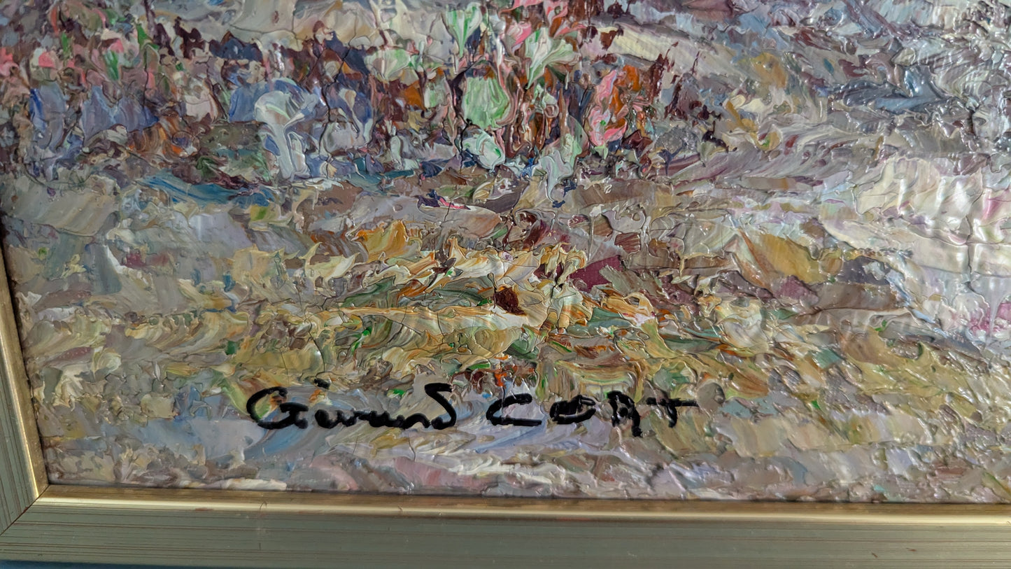Gerard Coat - Signeerattu Öljyvärimaalaus