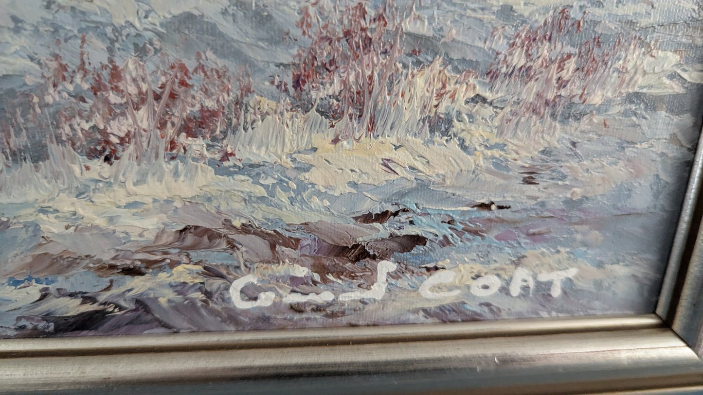 Gerard Coat - Signeerattu Öljyvärimaalaus