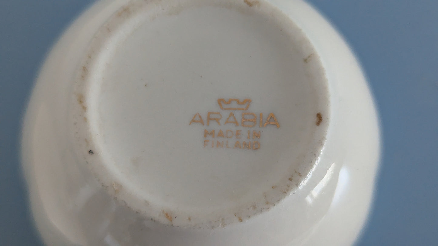 Arabia Hippu Kahviastiasto Kolmelle Hengelle (6-osainen)