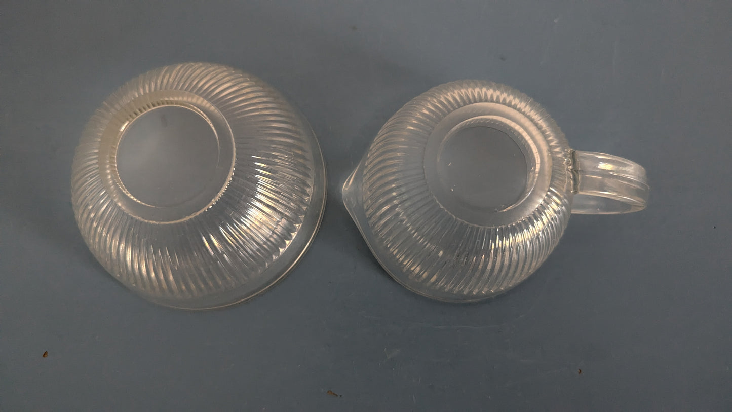 Riihimäen Lasi Viiru Sokerikko ja Kermakko (1957–1967, Nanny Still)