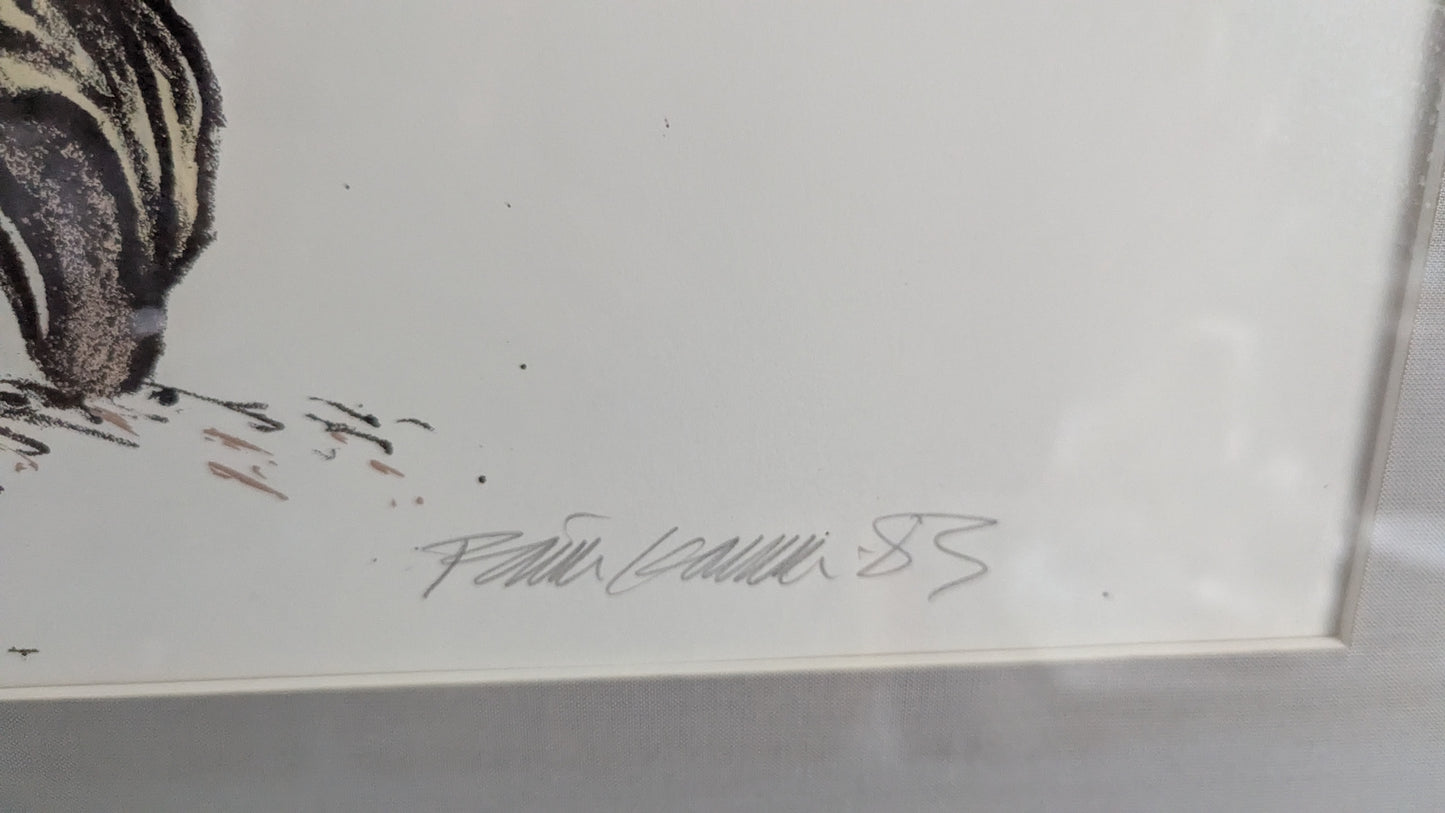 Raimo Kanerva - Signeerattu Grafiikka (7/25, 1983)