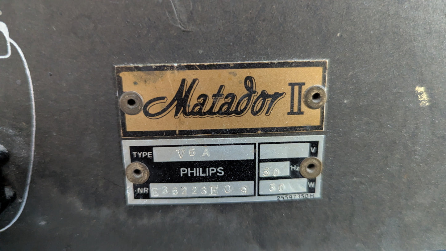Philips Matador II V6A Putkiradio (1938)