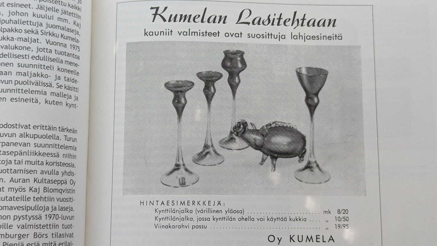 Kumela Kynttilänjalka / Maljakko (1963, Marjut Kumela)