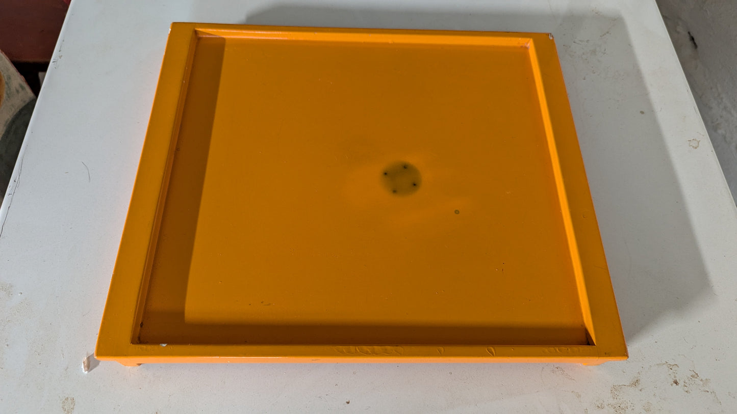 Vanha Puinen Tarjoiluvaunu / Tarjoilukärry + Tarjotin