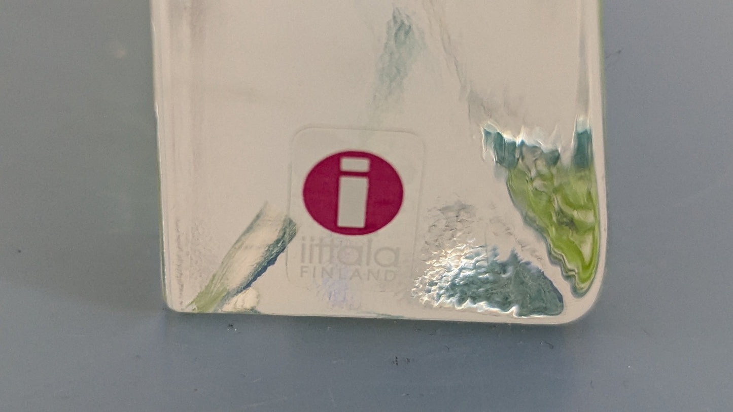 Iittala Lämpö Auringon Lasikortti (Isompi, 1995, Heljä Liukko-Sundström)