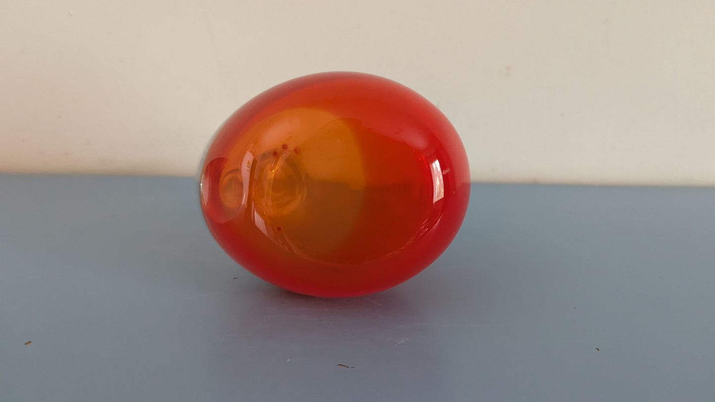 Riihimäen Lasi Kuikka Koristepullo (1975, Signeerattu, Helena Tynell)