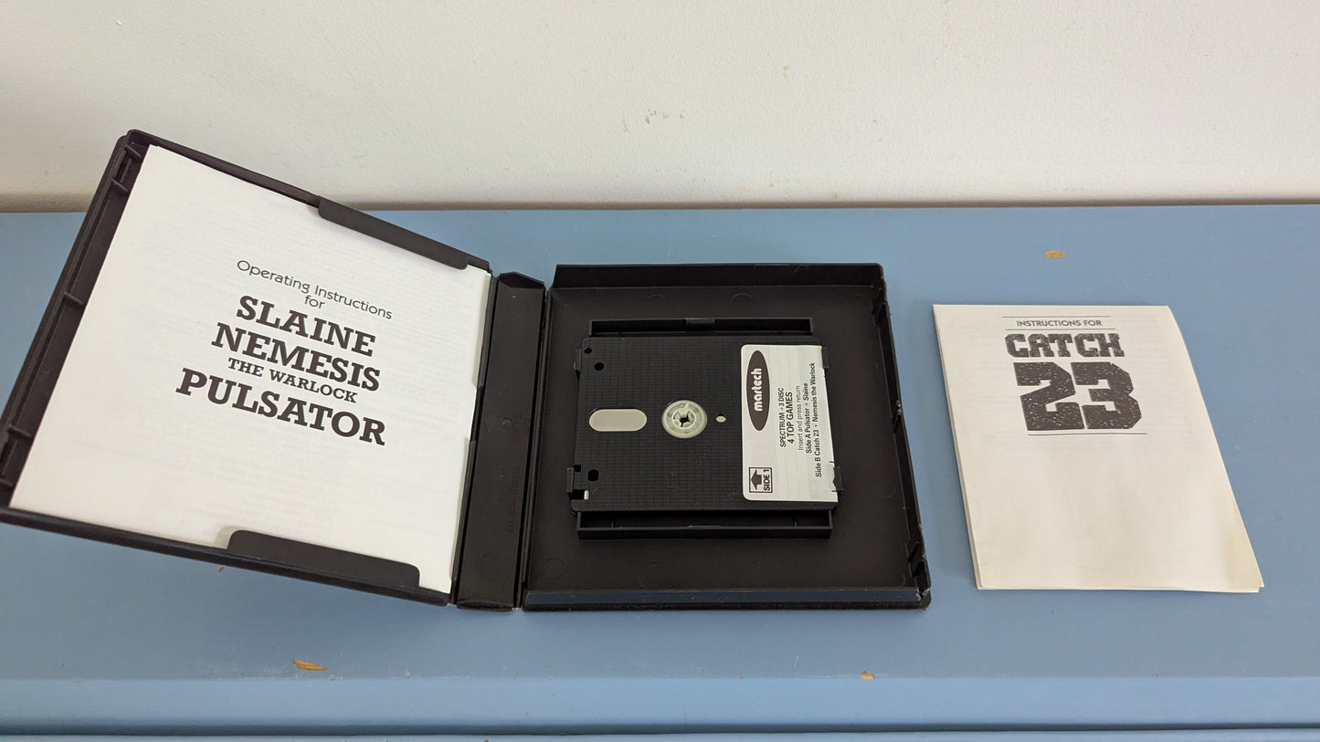 Martech Games Ltd - 4 Top Games (Spectrum, Disketti, Ohjeet)