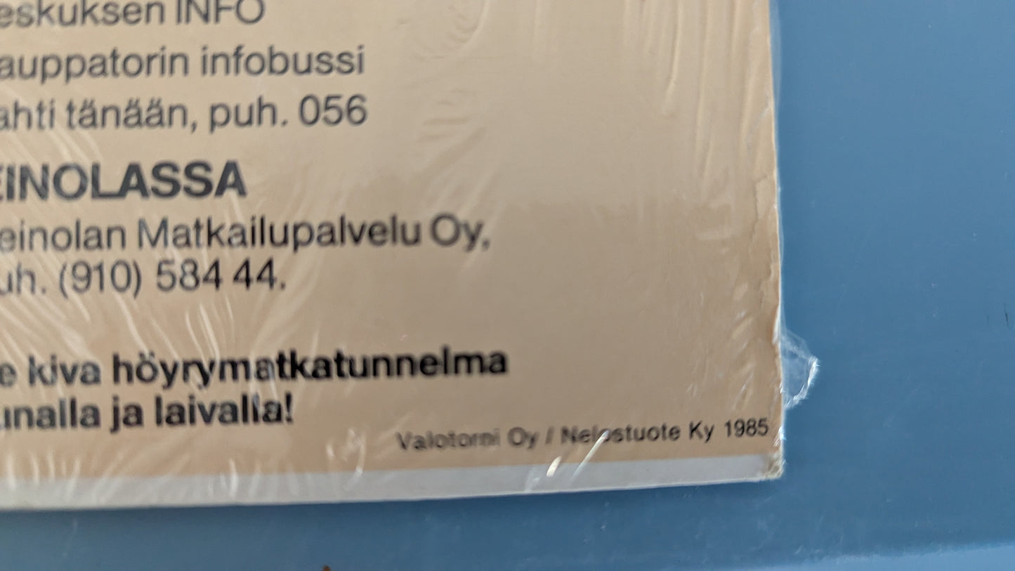 VR - Junassa On Hauska Matkustaa Palapeli (77-palaa, 1985, Avaamaton)