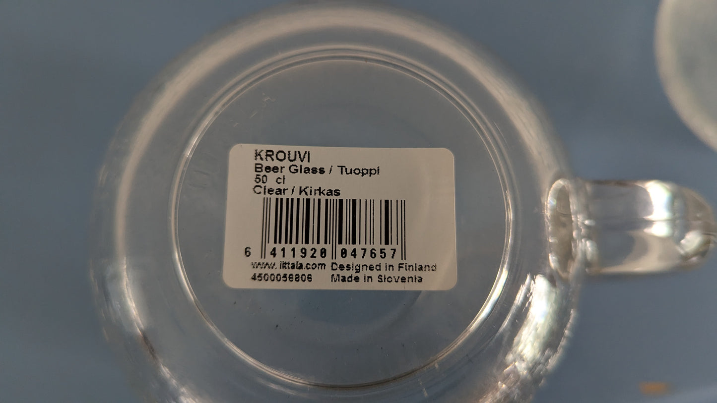 Nuutajärvi Krouvi Tuoppi (3kpl, 1973-2000 ja 2009-, Oiva Toikka)