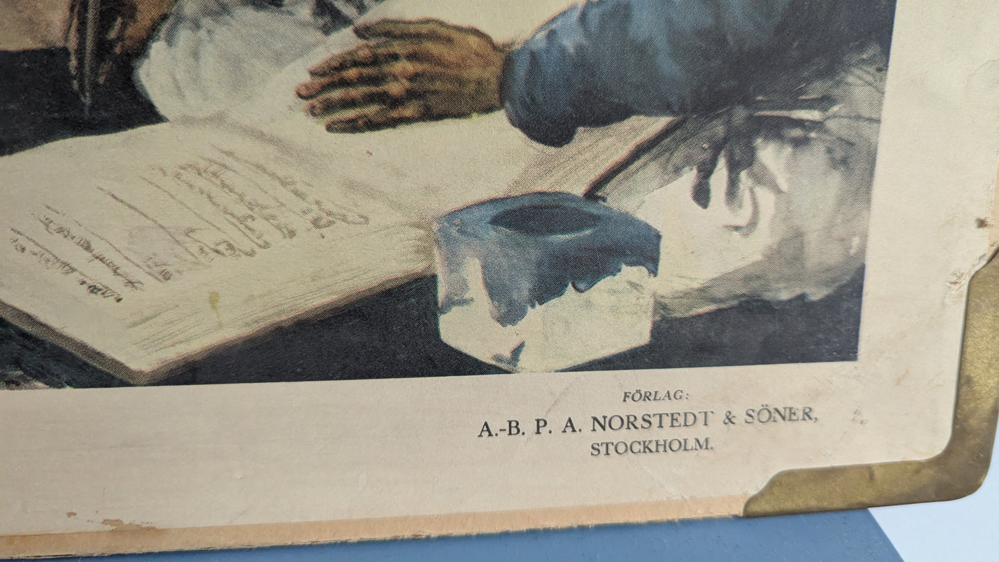 Opetustaulu - Intialaiset (Olle Hagdahl, Esselte, Stockholm)