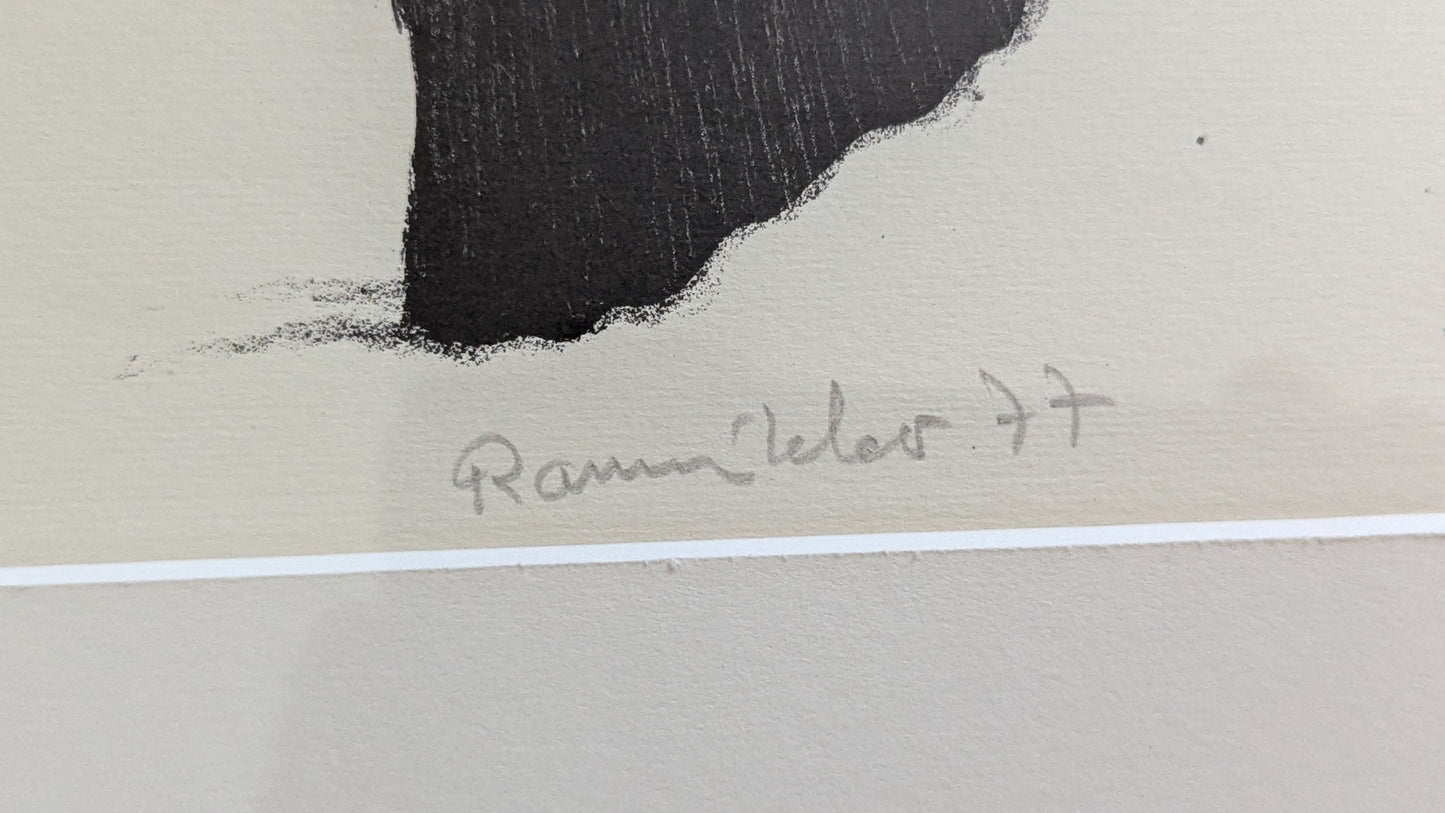 Leo Rannikko - Bastion Hårleman (Signeerattu Grafiikka 1977)