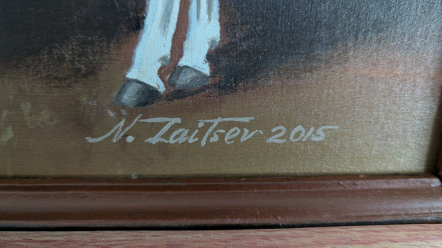 N.Zaitsev - Signeerattu Öljyvärimaalaus (2015)